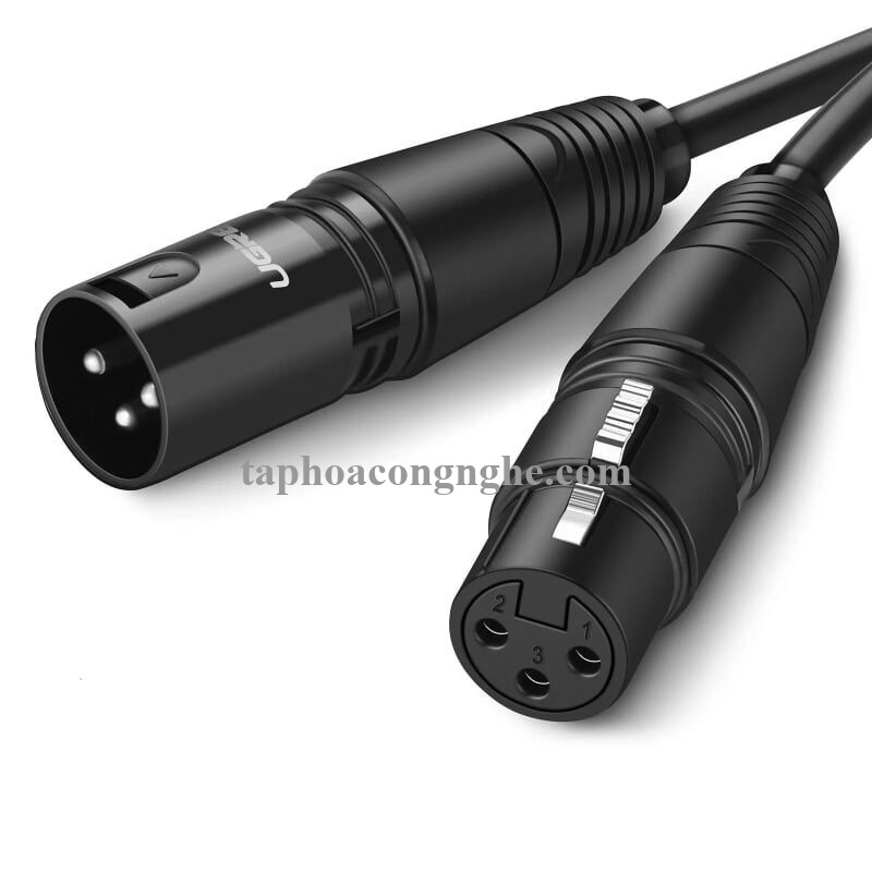 Ugreen 20711 3M Màu Đen Cáp nối dài Microphone Canon âm thanh AV130 30020711